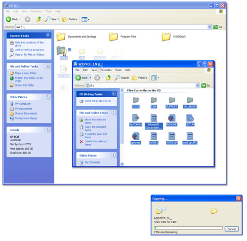 windows xp boot disk file