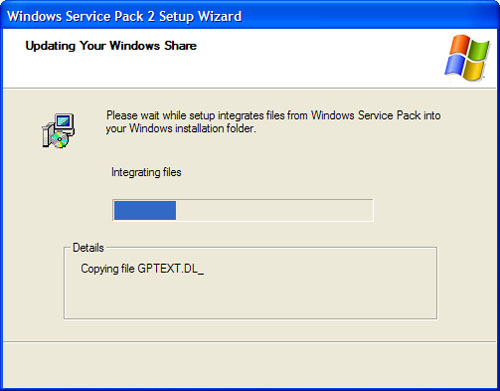 windows service pack 2